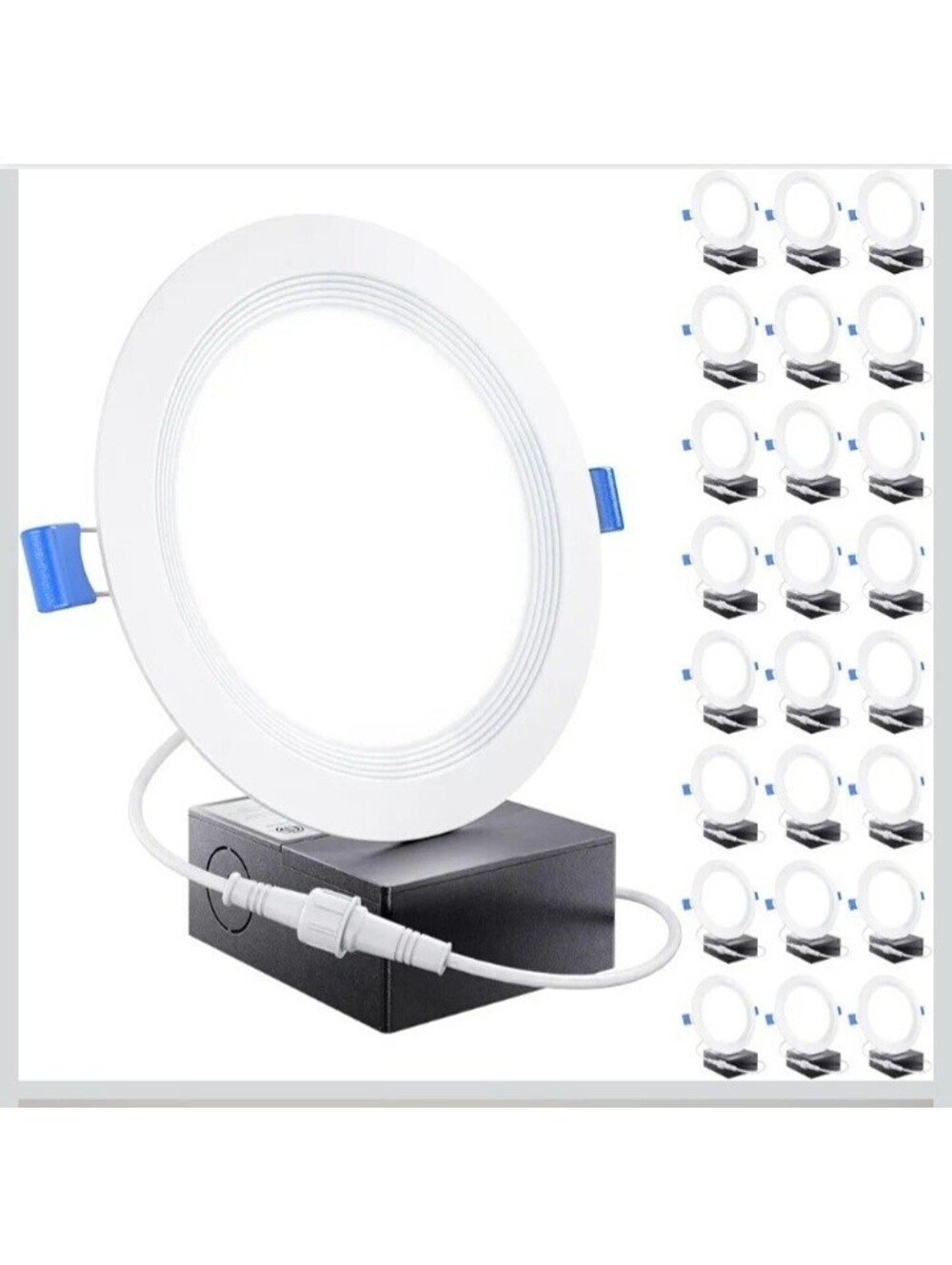 Sunco 24 Pack 6 Inch Ultra-slim Downlight 14 Watts 850 Lumens 6000k Daylight